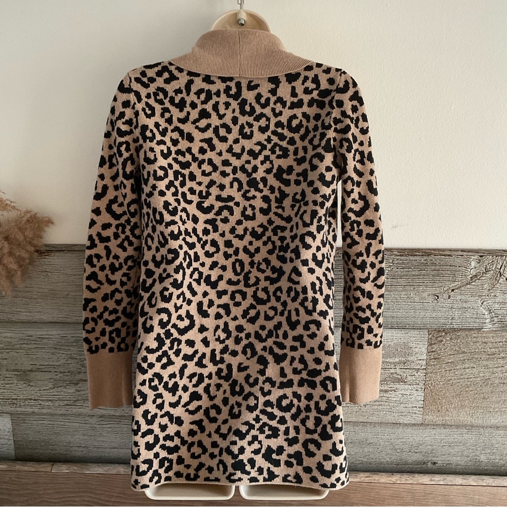 Yet Again Leopard Print Cardigan Size: Medium (A1) - image 3